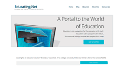 Desktop Screenshot of educating.net